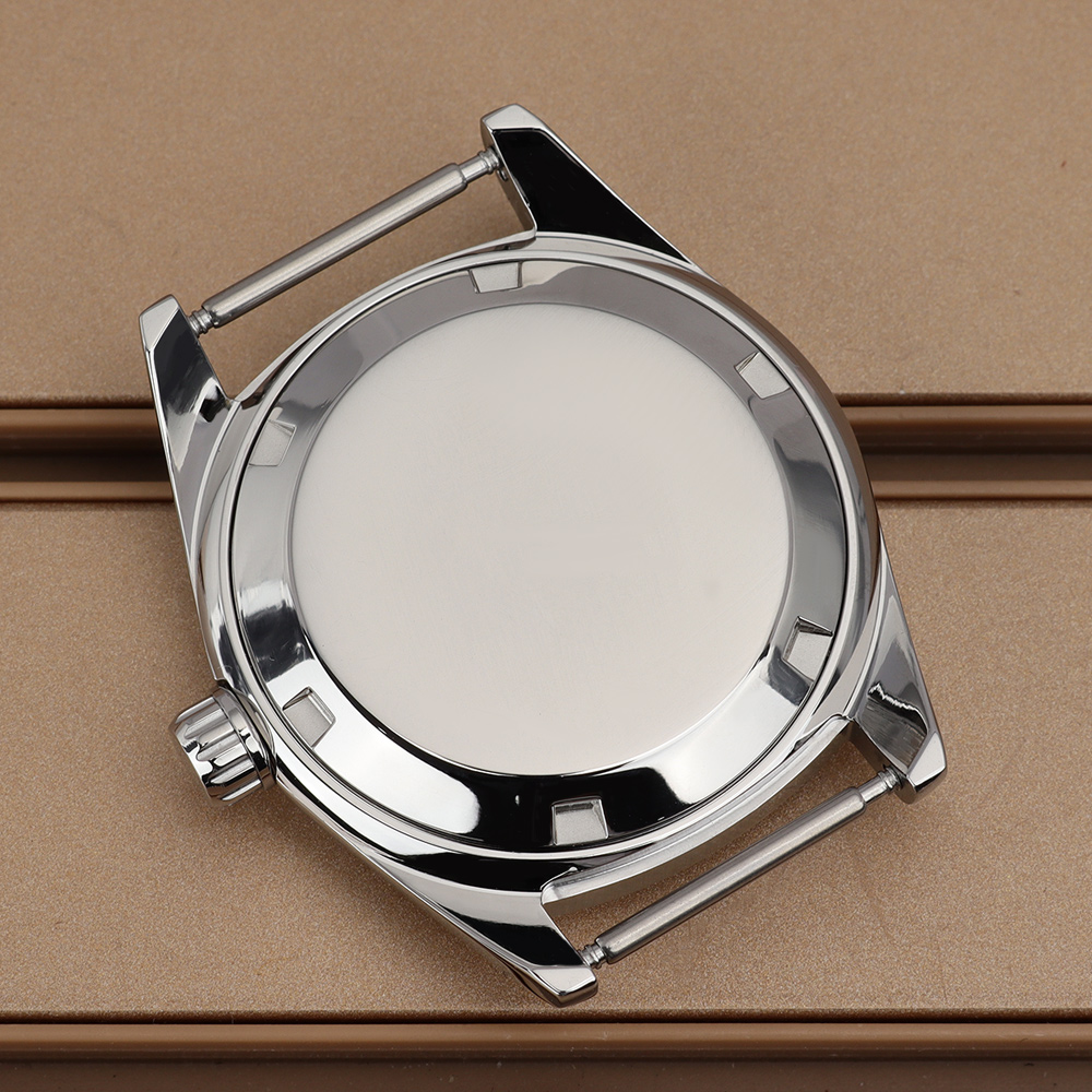 NH35 36 Silver Polished Watch  - Reel Case 评论和价格