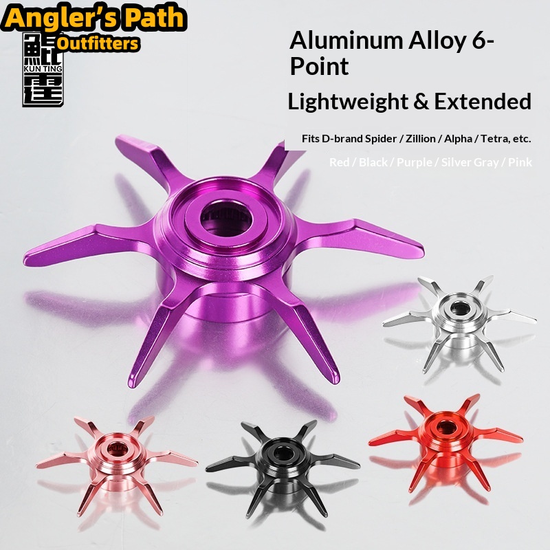 Six Star Drag Knob Enlarged Al - Reel Drag Knob 评论和价格