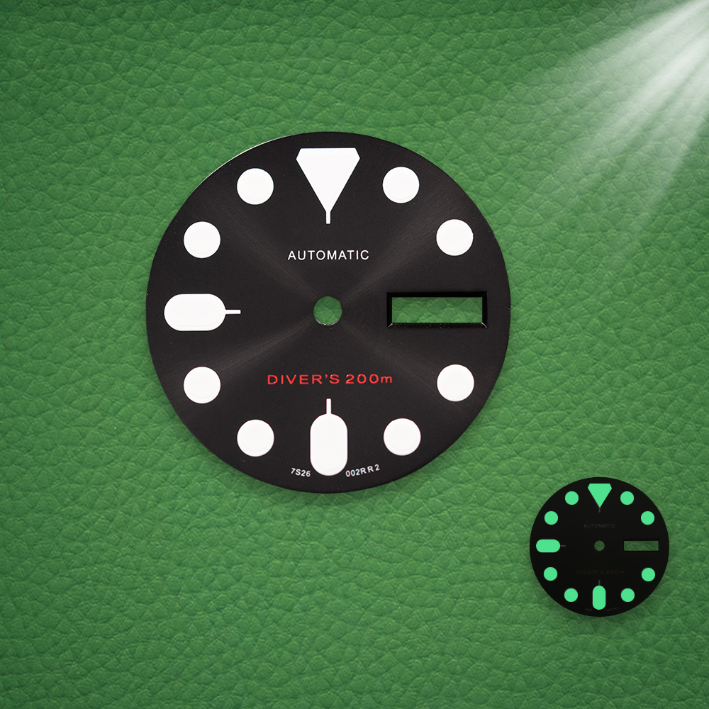 S Logo Dial 28.5mm NH36 Dial F - Reel Case 评论和价格