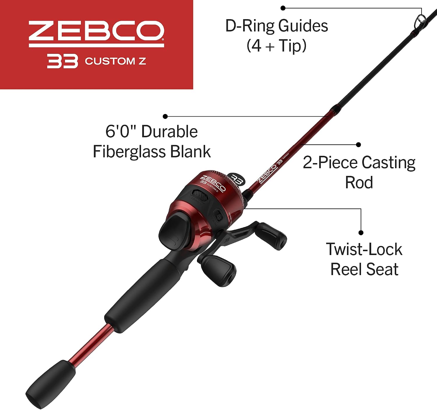 Spincast Reel and 2-Piece Fish - Spincast Reel 评论和价格