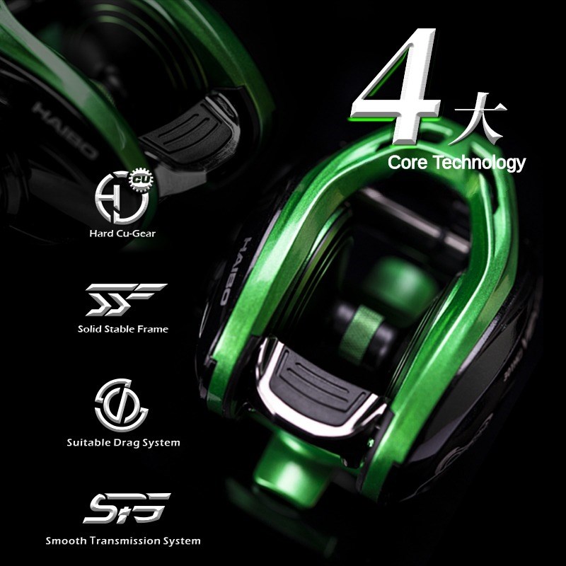 HAIBO VENOM Anti-saltwater Fis - Ice Fishing Reel 评论和价格