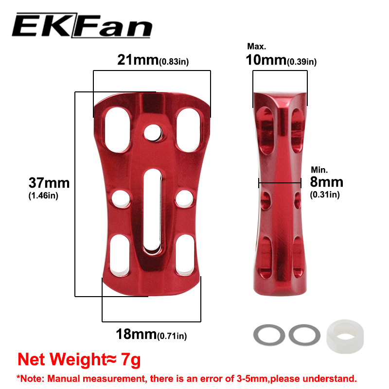 EKFan 1pc Aluminum Alloy Hollo - Spincast Reel 评论和价格
