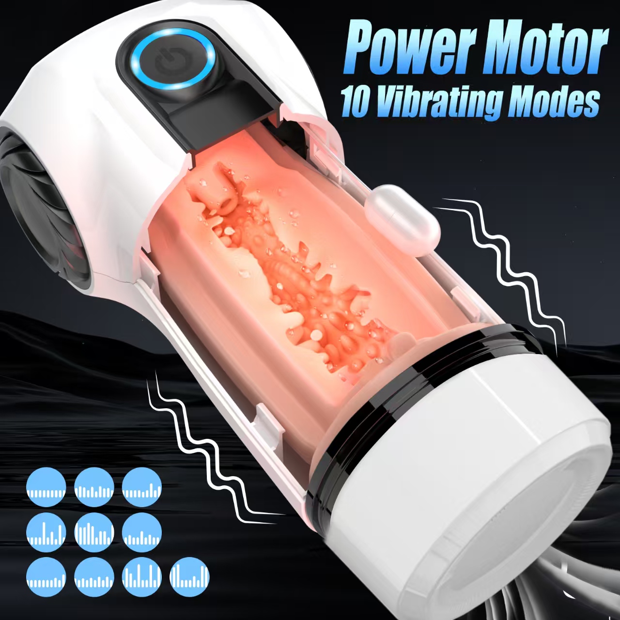 Automatic Male Masturbators10P - Electric Reel 评论和价格