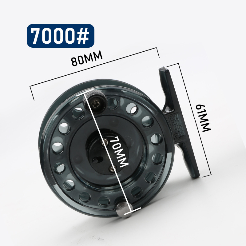 Lightweight Portable Centerpin - Ice Fishing Reel 评论和价格
