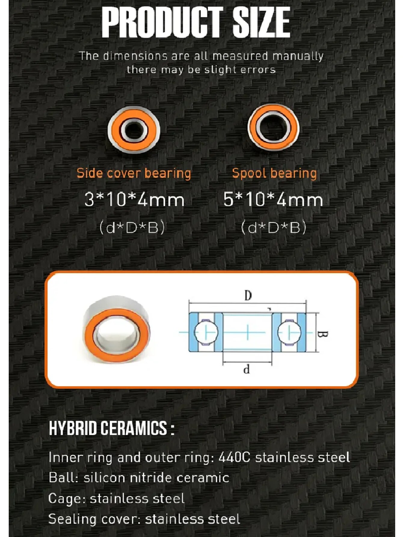 SEASIR Semi-Ceramic Hybrid Fis - Reel Spare Spool 评论和价格