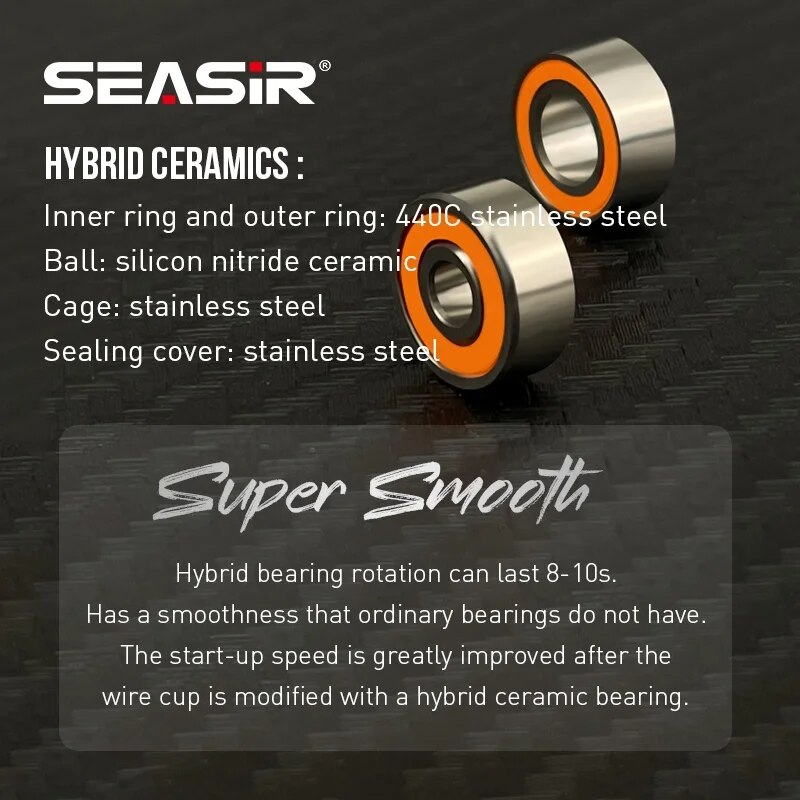 SEASIR Semi-Ceramic Hybrid Fis - Reel Spare Spool 评论和价格