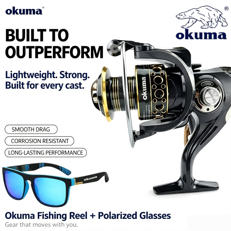 OKUMA-Spinning Reel, MetalUltr - Ice Fishing Reel 评论和价格
